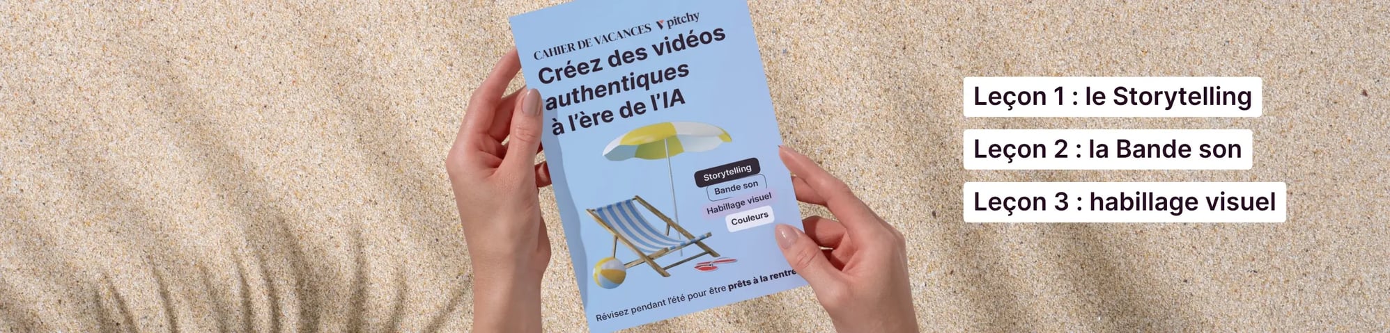 Cahier de vacances vidéo